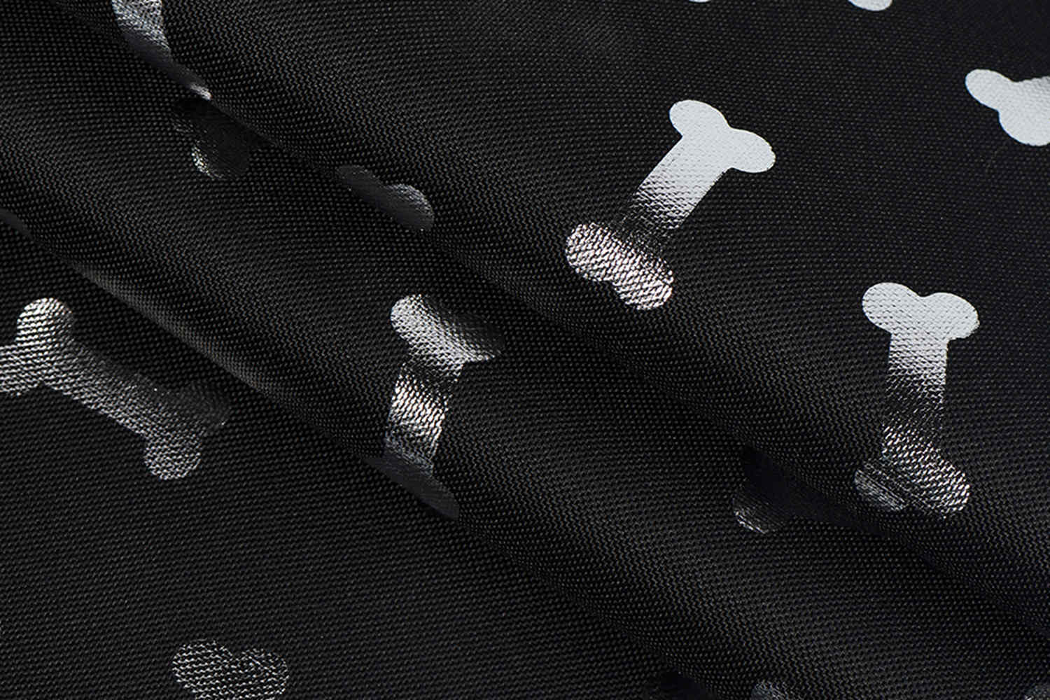 PU Coated 600D 68T พร้อมงานพิมพ์เงินกันน้ำผลิตภัณฑ์สัตว์เลี้ยง